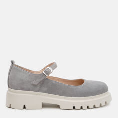 Акція на Жіночі туфлі Мері джейн PARADIZE SHOES T-503 40 25.7 см Сірі від Rozetka