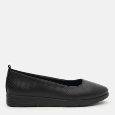 Акція на Жіночі балетки зі шкіри PARADIZE SHOES TB-102 38 24.2 см Чорні від Rozetka