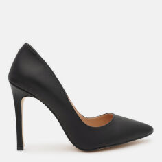 Акція на Жіночі човники зі шкіри Ashoes 2152 37 24 см Чорні від Rozetka