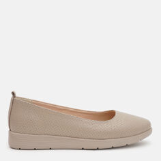 Акція на Жіночі балетки зі шкіри PARADIZE SHOES TB-104 36 23.2 см Бежеві від Rozetka