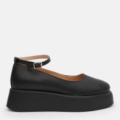 Акція на Жіночі туфлі зі шкіри Ashoes 2971 39 25 см Чорні від Rozetka