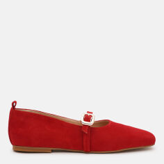 Акція на Жіночі балетки Ashoes 3025 38 24.5 см Червоні від Rozetka