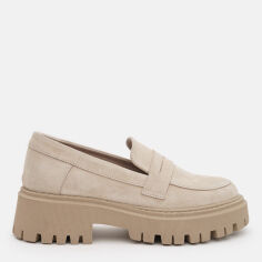 Акція на Жіночі лофери PARADIZE SHOES T-400 41 26.7 см Бежеві від Rozetka
