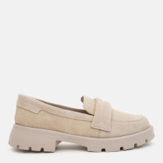 Акція на Жіночі лофери PARADIZE SHOES T-809 39 24.7 см Бежеві від Rozetka