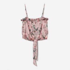 Акція на Топ жіночий H&M Johanna Ortiz 8414651wer XL Рожевий із зеленим від Rozetka