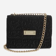 Акція на Сумка клатч жіноча маленька Guess 777908201 Чорна від Rozetka