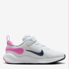 Акція на Дитячі кросівки для дівчинки Nike Revolution 7 (Psv) FB7690-103 30 (12.5C) Білі від Rozetka