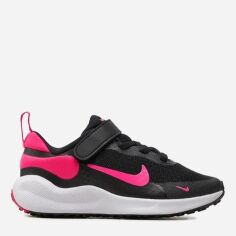 Акція на Дитячі кросівки для дівчинки Nike Revolution 7 (Psv) FB7690-002 25 (8C) Чорні від Rozetka