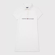 Акція на Підліткова літня сукня для дівчинки Tommy Hilfiger 209520372 152 см Біла від Rozetka