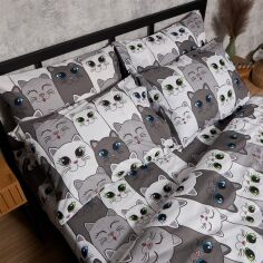Акція на Набір наволочок Moon&Star Бязь Gold Люкс Furry Friends 50х50 2 шт (MS-840001358) від Rozetka