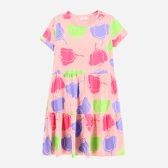 Акція на Дитяче літнє плаття для дівчинки Coccodrillo Everyday Girl A WC5129201VGA-022 116 см Різнобарвне від Rozetka