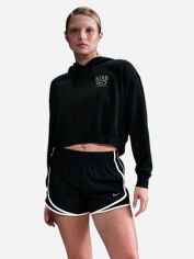 Акція на Худі тепле жіноче Nike Sportswear Club HJ0925-010 S Чорне від Rozetka
