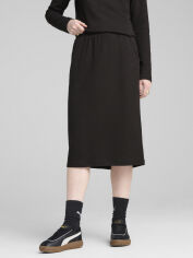 Акція на Спідниця міді осіння пряма жіноча Puma Her Skirt 68505901 XS Black від Rozetka