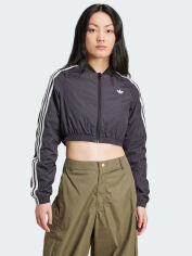 Акція на Толстовка на блискавці без капюшона жіноча Adidas Originals Teamgeist Tt JD0264 S Black від Rozetka