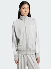 Акція на Толстовка на блискавці без капюшона жіноча Adidas Originals Firebird Tt JC8254 2XS Gretwo від Rozetka