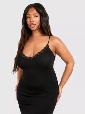 Акція на Нічна сорочка жіноча Boohoo GZZ80892 46 Чорна від Rozetka