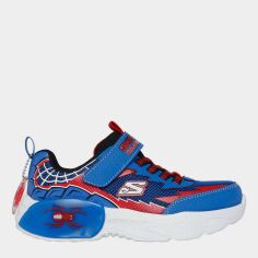 Акція на Дитячі кросівки для хлопчика Skechers Creature-Crawlers 402120L BLRD 32 Червоний/Синій від Rozetka