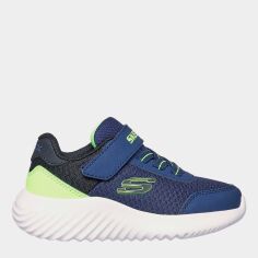 Акція на Дитячі кросівки для хлопчика Skechers Bounder 403908N NVLM 25 Сині від Rozetka