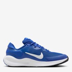 Акція на Підліткові кросівки для хлопчика Nike Revolution 7 (Gs) FB7689-402 40 (7Y) Сині від Rozetka
