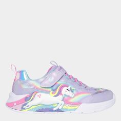 Акція на Дитячі кросівки для дівчинки Skechers Unicorn Chaser 302298L LVMT 28.5 Лавандові від Rozetka