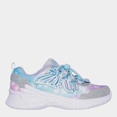 Акція на Дитячі кросівки для дівчинки Skechers Dream Racer 303055L SLLV 32 Блакитні від Rozetka
