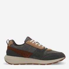 Акція на Чоловічі кросівки Kappa Authentic Run Lt M 128809-AF 44 28.3 см Сірий/Коричневий від Rozetka