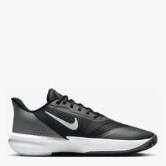 Акція на Чоловічі кросівки для баскетболу Nike Precision Vii FN4322-005 46 (12US) 30 см Чорні від Rozetka