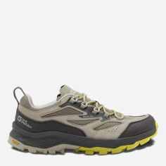 Акція на Чоловічі кросівки для трекінгу Jack Wolfskin Cyrox Vent Low M A64089-M0053 40.5 (7UK) 25 см Зелені від Rozetka