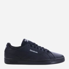 Акція на Чоловічі кеди низькі Reebok Court Clean 100074370 40 Чорні від Rozetka