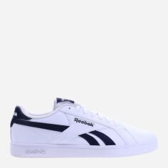 Акція на Чоловічі кеди низькі Reebok Court Retro 100074396 45.5 Білий/Темно-синій від Rozetka