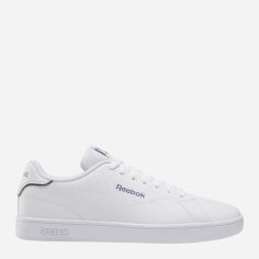 Акція на Підліткові кеди для хлопчика Reebok Court Clean 100074368 36.5 (5US) Білі з коричневим від Rozetka