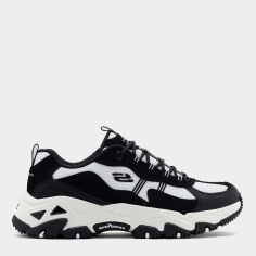Акція на Жіночі кросівки Skechers 180128 BKW 39 (9US) 26 см Білий/Чорний від Rozetka