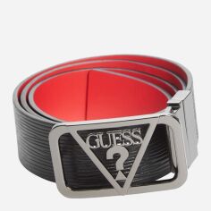 Акція на Ремінь чоловічий Guess 720032765 38 (118 см) Чорний/Червоний ( 1159827295) від Rozetka