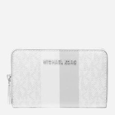 Акція на Гаманець жіночий зі штучної шкіри для карток Michael Kors 843068288 Білий від Rozetka