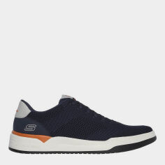 Акція на Чоловічі кеди низькі Skechers 210793 NVY 45 (11US) 29 см Сині від Rozetka