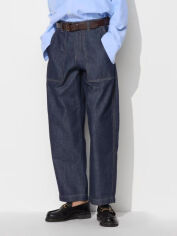 Акція на Джинси Regular Fit жіночі Uniqlo 490536170 S Сині від Rozetka
