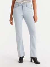 Акція на Джинси кльош жіночі Levi's 584456825 W28 L32 Блакитні від Rozetka