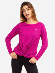 Акція на Лонгслів довгий жіночий U.S. Polo Assn 579639387 S Рожевий від Rozetka
