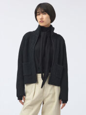 Акція на Кардиган жіночий Uniqlo 179439830 XL Чорний від Rozetka