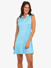 Акція на Сукня коротка літня жіноча U.S. Polo Assn 752641660 S Блакитна від Rozetka