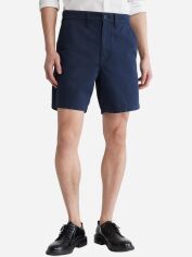 Акція на Шорти бавовняні короткі чоловічі Calvin Klein 670511535 42 Сині від Rozetka