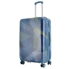 Акція на Чемодан 28 L Blue Pattern T5652-3 Semi Line DAS302328 від Podushka