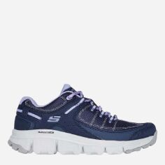 Акція на Жіночі кросівки для трекінгу Skechers 180145-NVPR 36 Сині від Rozetka
