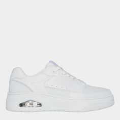 Акція на Жіночі кеди низькі Skechers 177710 W 41 (11US) 28 см Білі від Rozetka