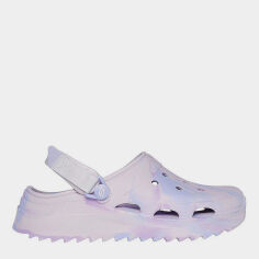 Акція на Жіночі крокси Skechers 111584 LIL 38 (8US) 25 см Бузкові від Rozetka