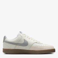 Акція на Чоловічі кеди низькі Nike Court Vision Lo HV2530-100 47.5 (13US) 31 см Бежеві від Rozetka
