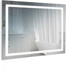 Акція на Дзеркало МОЙДОДИР Olmo 70x100/100x70 з LED-підсвіткою від Rozetka