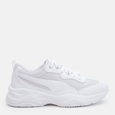 Акція на Жіночі кросівки Puma Cilia 36977802 38.5 (5.5) 24.5 см Puma White-Gray Violet-Puma Silver від Rozetka