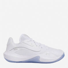 Акція на Чоловічі кросівки для баскетболу Under Armour Lockdown 7 Low 3027646-102 40.5 (7.5US) 25.5 см Білі від Rozetka