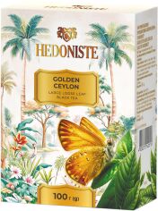 Акція на Чай чорний HEDONISTE Golden Ceylon Байховий Крупнолистовий 100 г від Rozetka